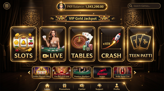 Main screen of 4twin casino page for PK players - 4