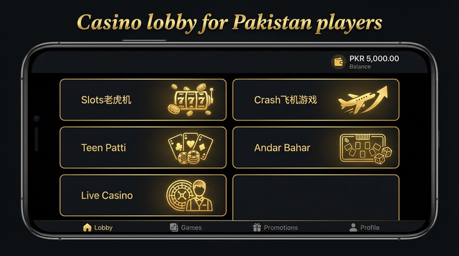Lobby view of 4twin for Pakistan users - 4